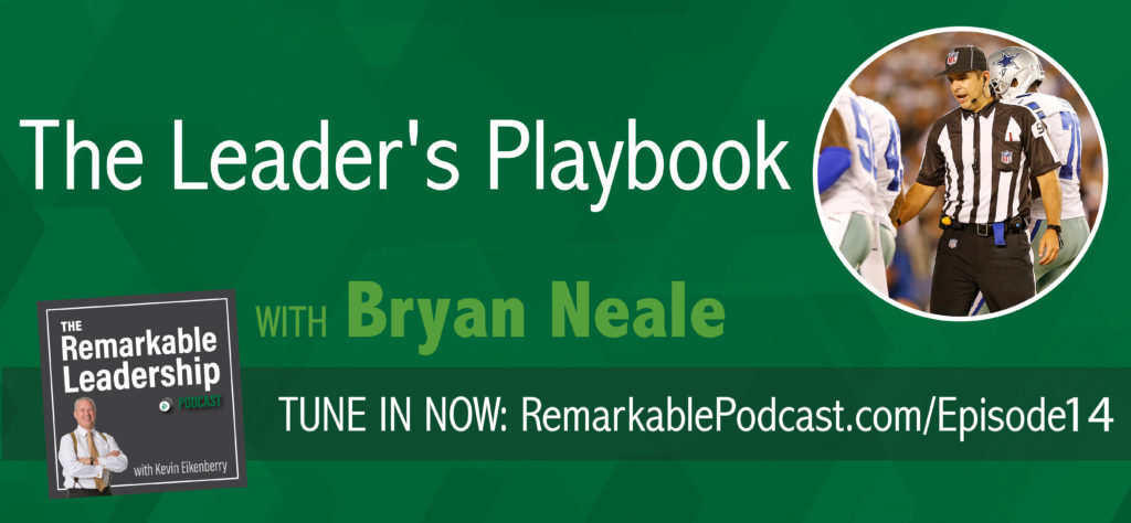 What do football and leadership have to do with each other? Turns out, there are many parallels between the two, as discussed in today's Remarkable Leadership episode. Join the conversation with Bryan Neale, co-host of The Advanced Selling podcast, sales consultant/trainer and NFL official, as we discuss the similarities between sales and football. Looking for more leadership learning and resources? Visit www.remarkablepodcast.com for updates, and join our LinkedIn Group of like-minded leaders.