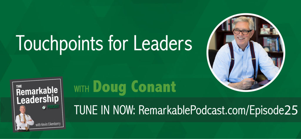 In today's not-to-be-missed episode, Doug Conant, founder of Conant Leadership, former CEO and President of Campbell Soup, and best-selling author, turns leadership on its head, by asserting that daily interruptions leaders face are actually the moments that hold the greatest opportunity for effective leadership. Whether you're new to the leadership game or a seasoned champion, this is one episode you cannot miss!